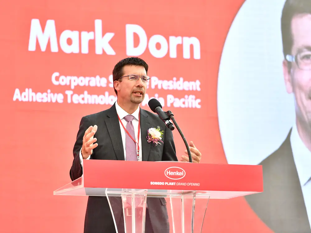 Mark Dorn, President of Henkel Asia-Pacific