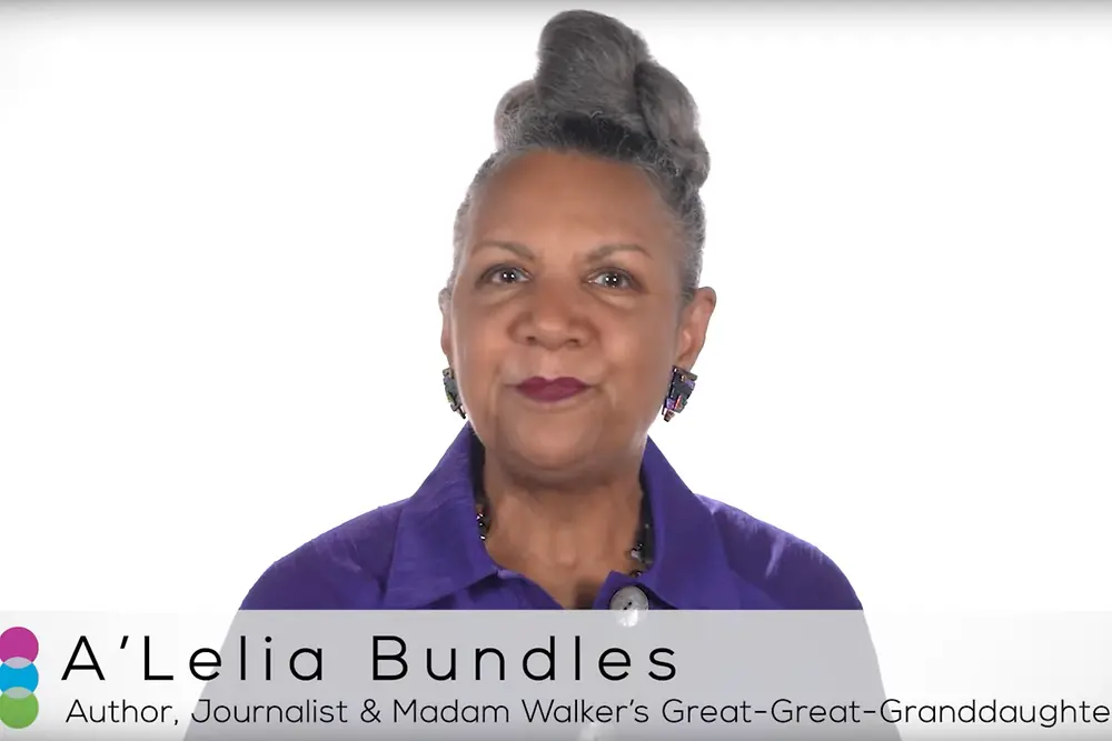 A'Lelia Bundles video still image