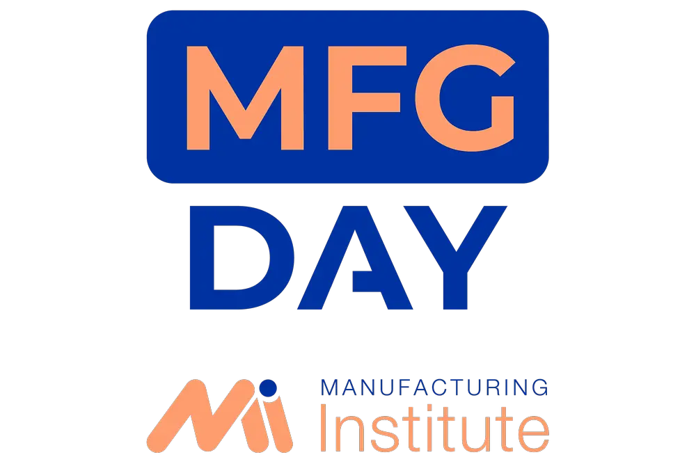 Orange and blue logo reading MFD Day - Manufacturing Institute