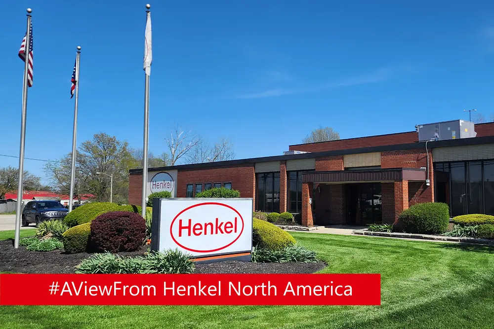 Building exterior with Henkel logo