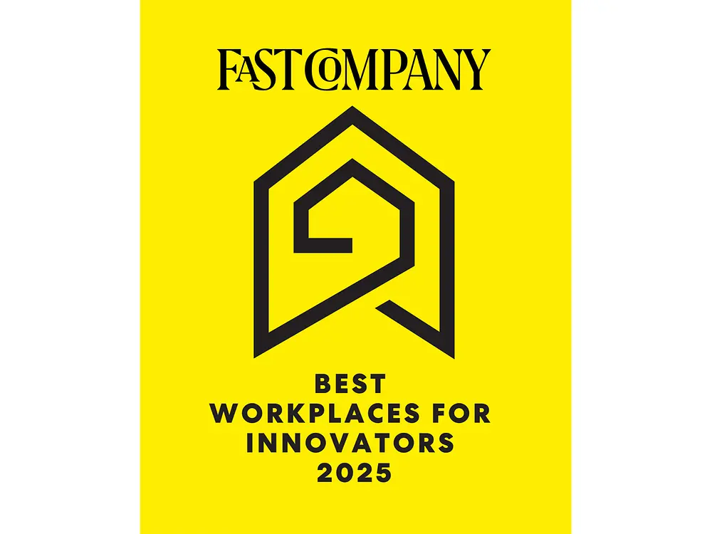 Logo: Fast Company Best Workplaces For Innovators 2025