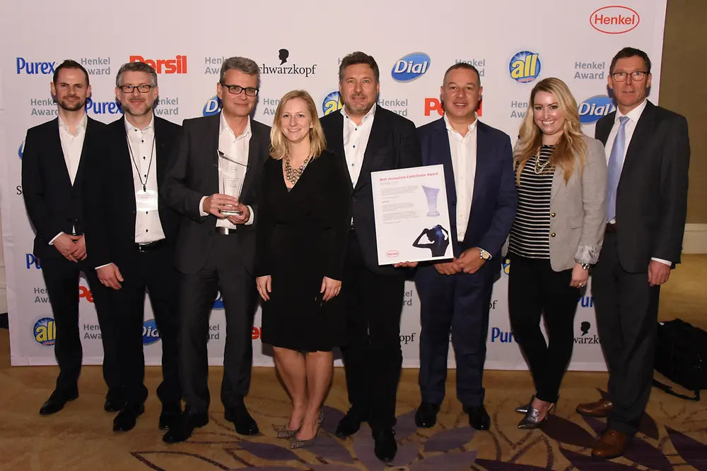 
Best Innovation Contributor Beauty Care / Clariant (winner): Kevin Mutch, Gregor Keil, Ralf Zerrer, Lisa Gandolfi, Christian Vang, Nicola Garuccio, Jamie Gaynor, Thomas Förster