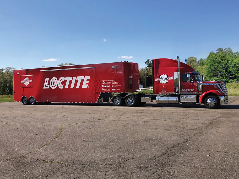 The LOCTITE® Seeing Is Believing Tour Truck